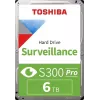 Toshiba S300 Pro Surveillance iekšējais cietais disks 6 TB 7200 RPM 512 MB 3.5 Serial ATA III