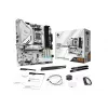 Mātesplate ASRock B850M Steel Legend WiFi — AMD B850, Socket AM5, microATX, DDR5, 4 DIMM, Wi‑Fi 7, 2.5Gb LAN
