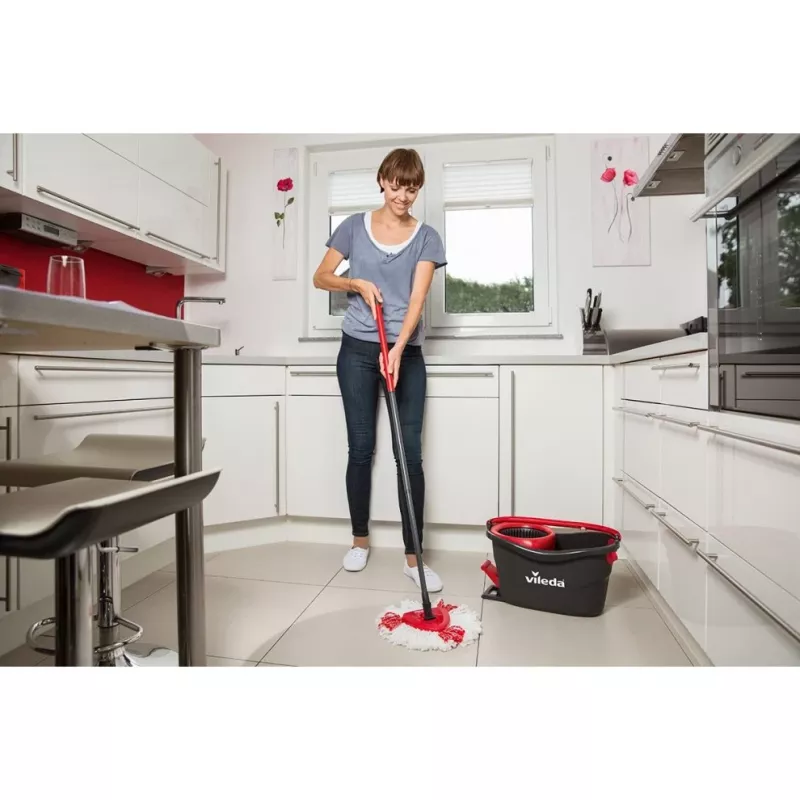 Mop head Vileda Turbo 2in1 Red balta