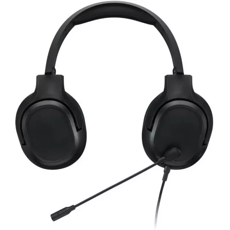 Lenovo H110 spēļu austiņas, vadu, binaurālas, 3,5 mm, 1,8 m kabelis, 50–20 000 Hz, 110 dB, 32 Ω, melnas