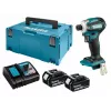 Trieciena skrūvgriezis Makita DTD173RTJ 18V bezvada, 1/4 collas patrona, 3600 RPM, pistoles rokturis, litija jonu akumulators