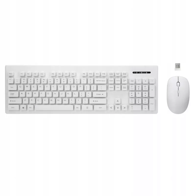 Rebeltec bezvadu tastatūras un peles komplekts Biae Whiterun