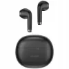 Austiņas Usams BHUYO01 Bluetooth austiņas 5.3 TWS Rhymbo melnas