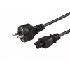 Strāvas kabelis SAVIO CL-81Z 10 m 3x1,5 mm, tīkla vads sadzīves tehnikai