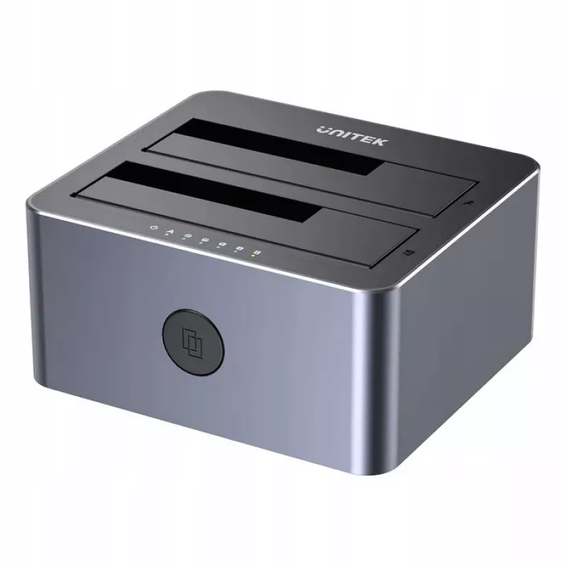 Unitek klonēšanas stacija 2X SATA 2,5/3,5 USB 5GB