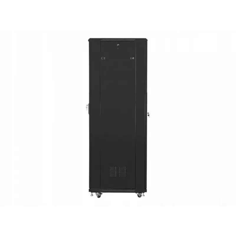 Lanberg FF01-6842-12B rackas skapis 42U Brīvi stāvošs statīvs Melns