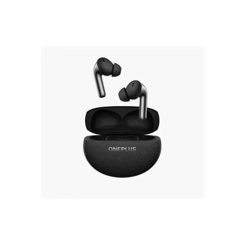 Austiņas ONEPLUS OnePlus Buds Pro 3 bezvadu austiņas, Bluetooth 5.4, ANC, USB-C uzlādes futrālis, IP55, melnas