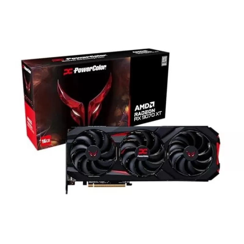 PowerColor Red Devil Radeon RX 9070 XT 16GB GDDR6 PCIe 4.0 grafikas karte