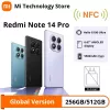 Xiaomi Redmi Note 14 Pro 4G viedtālrunis 8 GB RAM 256 GB, 6,67" AMOLED, 200 MP, 5500 mAh, hibrīda Dual SIM, Android 14, okeāna zils