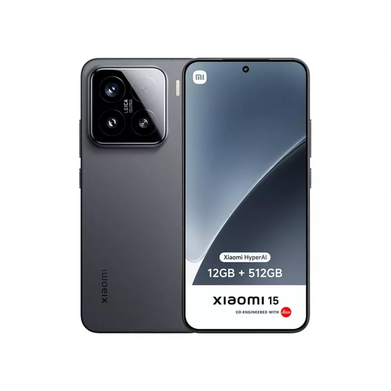 Xiaomi 15 16.1 cm (6.36 inch) 12 GB 512 GB 5240 mAh Melns