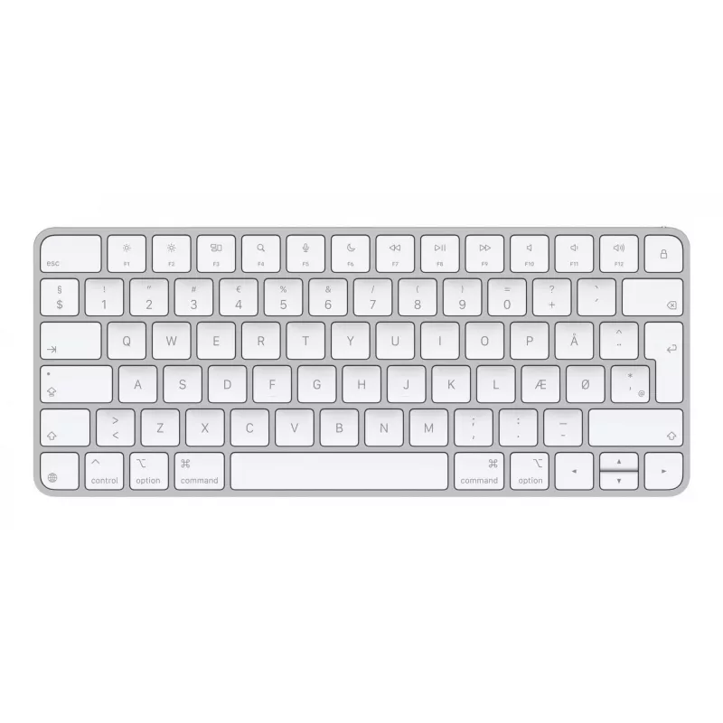 Apple Magic tastatūra Universal USB + Bluetooth QZERTY dāņu balts