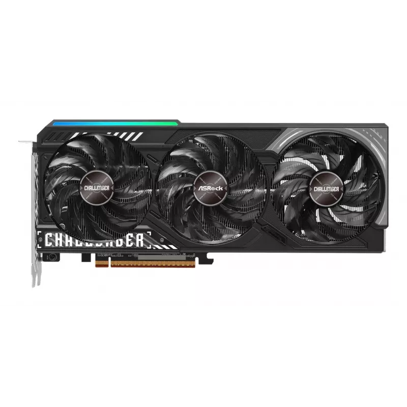 Grafikas karte ASRock Challenger Radeon RX 9070 — 16 GB GDDR6, 256 bitu, PCIe 5.0, 3x DisplayPort 2.1a + HDMI 2.1b