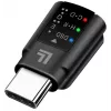 LogiLink USB-C DAC audio adapteris. USB-C/M uz 3,5 mm/F. Melns