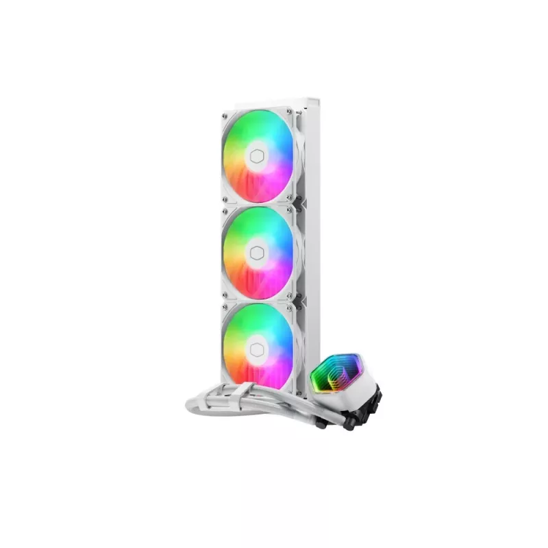 Cooler Master MasterLiquid 360 Core II balta Procesora šķidruma dzesēšanas komplekts 4,72 (12 cm) 1 gab.