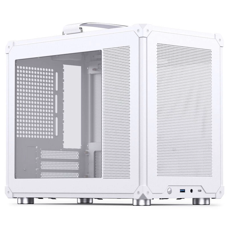 Jonsbo C6 MAX PC korpuss, mini korpuss, Micro-ATX, rūdīts stikls - Wei