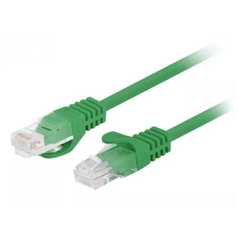 Tīkla kabelis LANBERG PCU6-20CC-0300-G Cat6 U/UTP RJ-45 uz RJ-45 3 m Zaļš