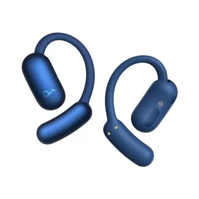 Bezvadu austiņas Soundcore Aero Fit 2 Bluetooth zilā krāsā