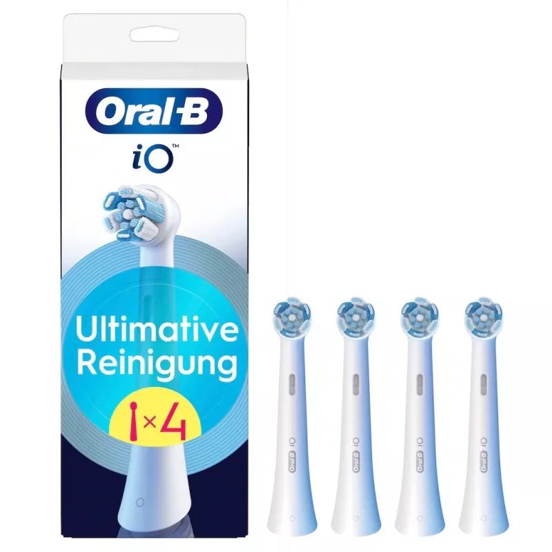 Oral-B 195027 zobu birstes uzgalis 4 gab. Balts