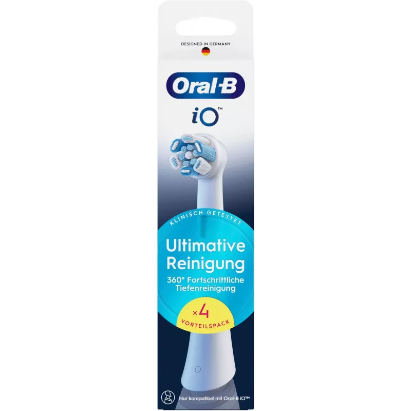 Oral-B 195027 zobu birstes uzgalis 4 gab. Balts
