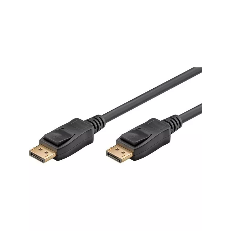 DisplayPort kabelis Goobay 74757 3 m Melns