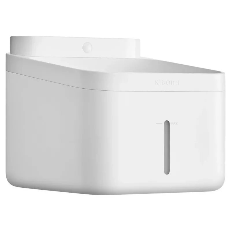 Automātiskā mājdzīvnieku barotava Xiaomi Smart Pet Fountain 2 3 L dzirdinātava oglekļa filtrs balta plastmasa baterija/DC 5 V 2 A 230×180×190 mm