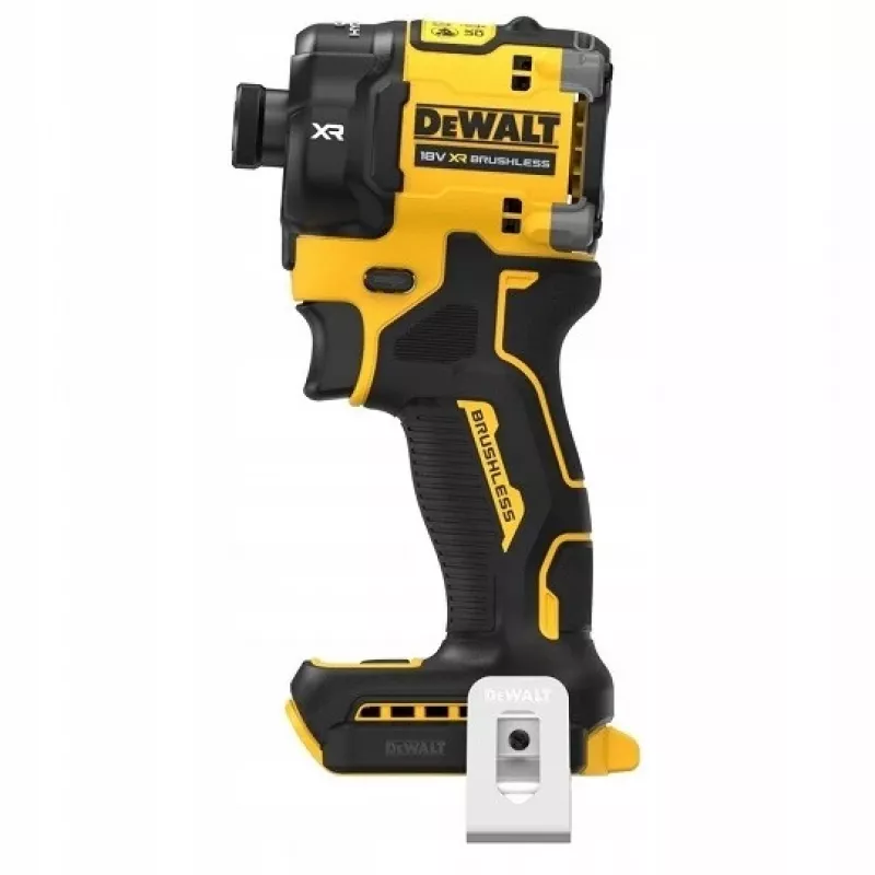 Skrūvgriezis DeWalt DCF870N-XJ, bezvada 18 V Li-Ion, 56 N·m griezes moments, 1/4 collu patrona, pistoles rokturis