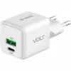 USB C/A tīkla lādētājs YENKEE YAC G38 20W 3A ar Power Delivery atbalstu (USB‑C un USB‑A)