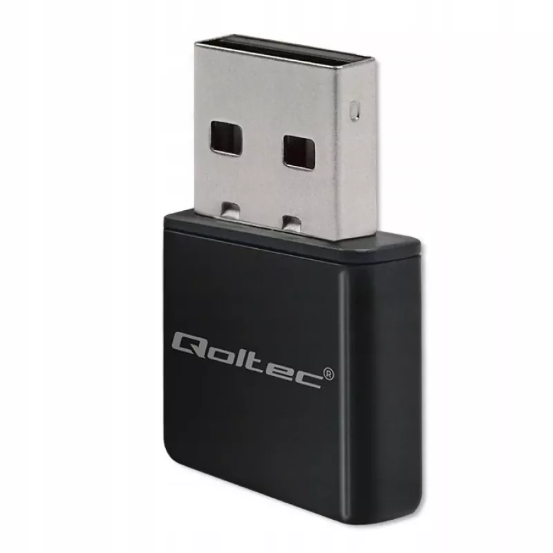 Wi‑Fi USB adapteris QOLTEC NANO 56986 — mini N, USB 2.0, 802.11n