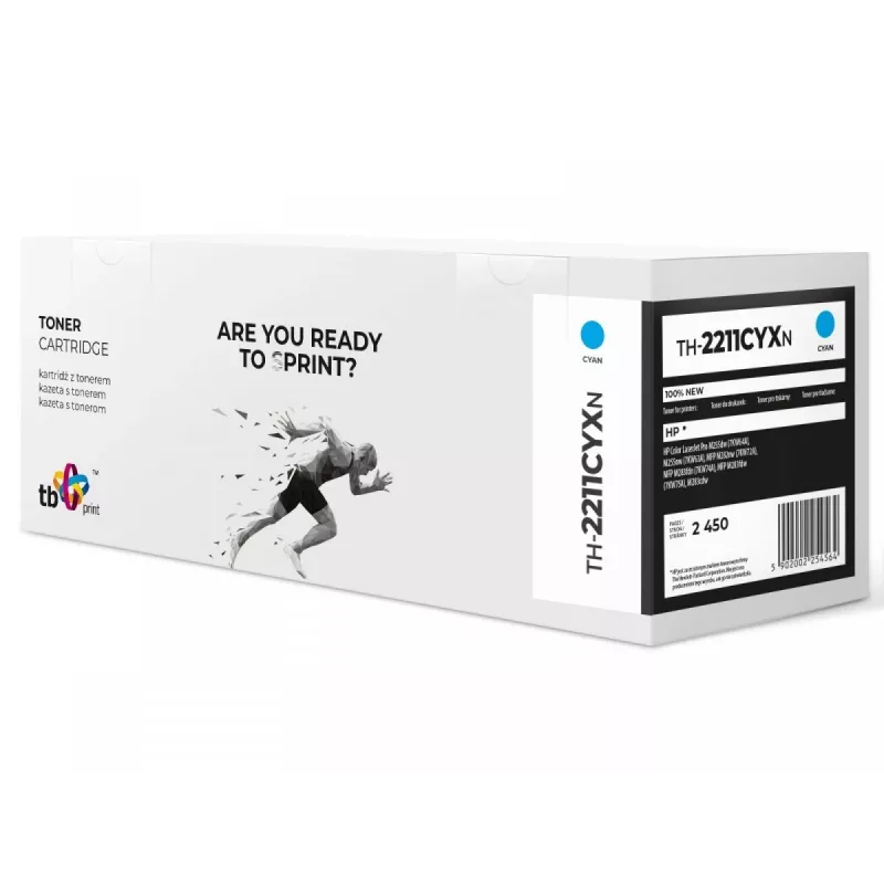 Toneris HP Color LJ Pro M255 W2211X TH-2211CYXN 100% jauns ciāna krāsas