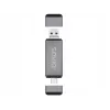 SD karšu lasītājs 3-in-1, USB-C + USB-A 2.0 + Micro USB