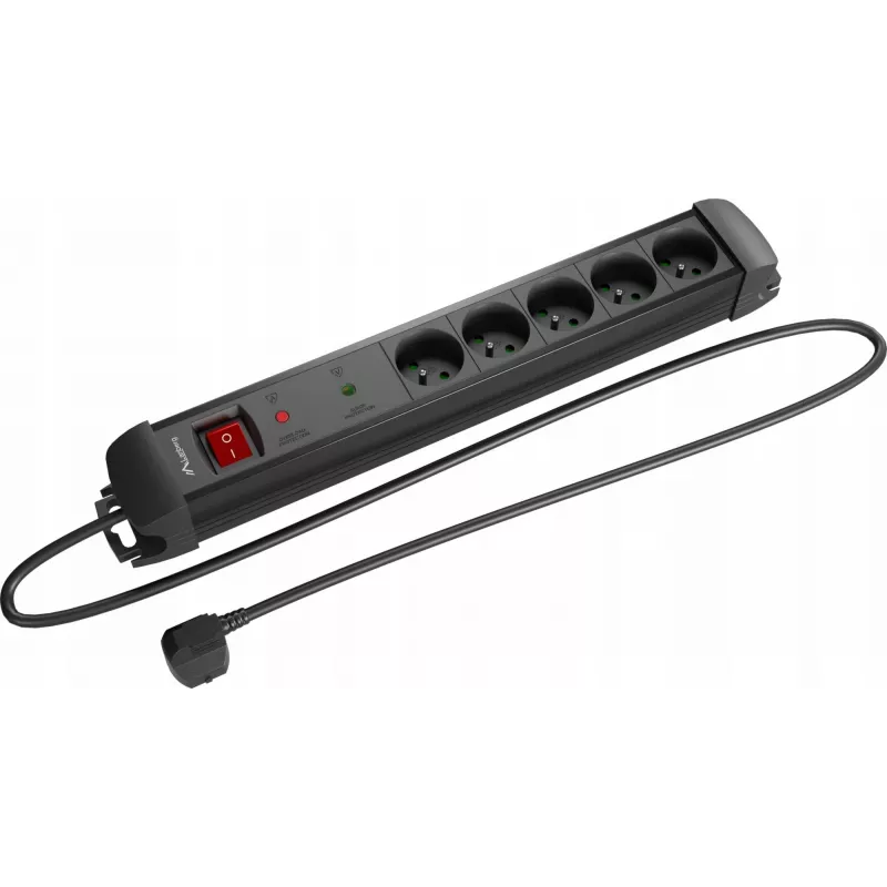 Lanberg SP1-05E-0300-BK Melns