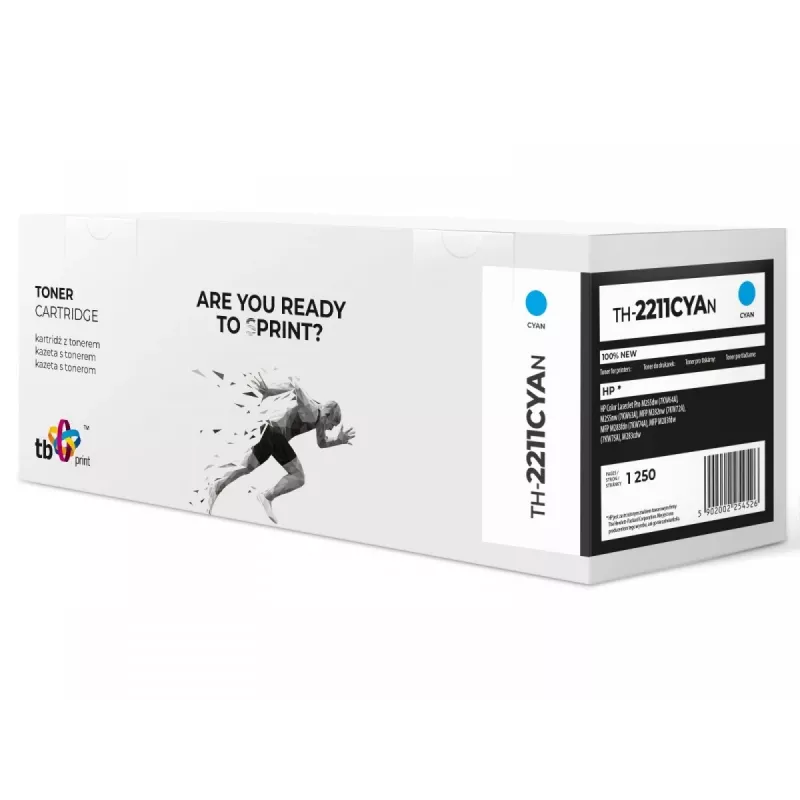 Toneris HP Color LJ Pro M255 W2211A TH-2211ciāna 100% jauns ciāna