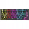 Gaming tastatūra Savio SAVGK-PHENIX RED PUDDING Mechanical RGB Wireless
