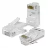 Modulārais RJ45 savienotājs QOLTEC 54552 CAT6 UTP, 100 gab. iepakojumā