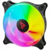 SAVIO Blast 120mm ARGB PWM korpusa ventilators - melns