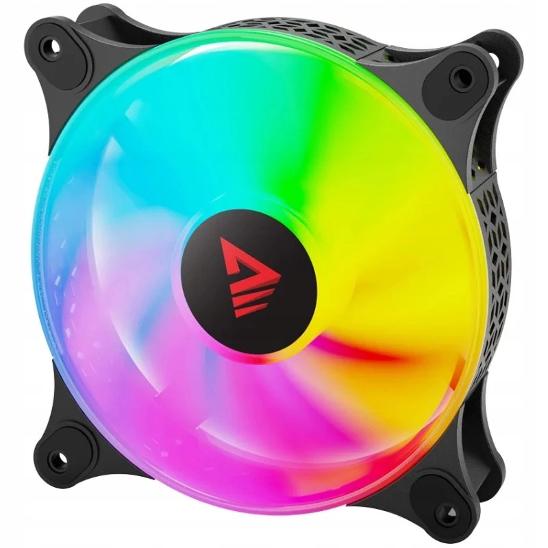 SAVIO Blast 120mm ARGB PWM korpusa ventilators - melns