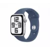 Apple Watch SE GPS 40mm sudraba alumīnija korpuss ar džinsa sporta siksniņu