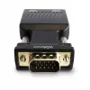 SAVIO CL-145 VGA uz HDMI pārveidotājs, audio, Full HD, melns