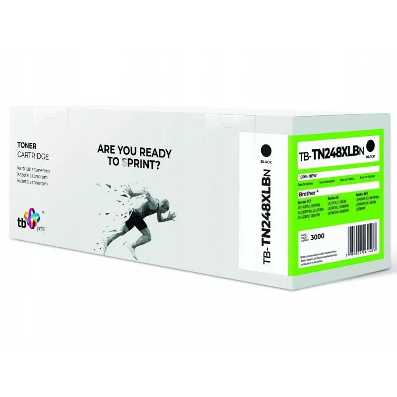 Toneris Brother TN248XLBK TB-TB248XLBN 100% jauns, melns