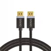 DisplayPort kabelis Savio CL-165 1 m Melns