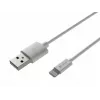 Kabelis Lightning (vīr.) -> USB-A (vīr.) 2m Mfi Prati Balts Natec NKA-2149