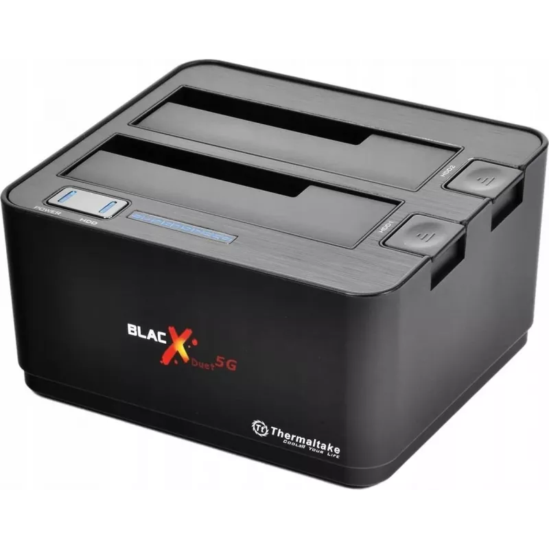 Stacija Dokēšana Thermaltake 2.5/3.5 SATA USB 3.2 Gen 1 BlacX Duet 5G