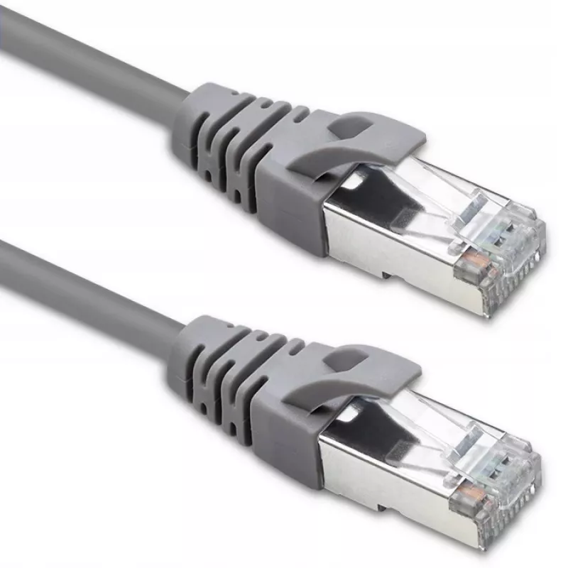Patchcord kabelis QOLTEC 54529 2xRJ45 CAT5e 5m Melns