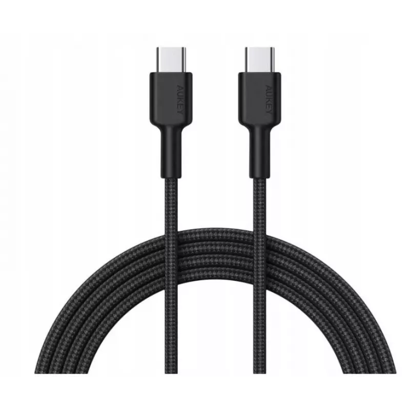 USB-C kabelis Aukey CB-CD45 0,9 m — USB Type-C uz USB-A, Quick Charge atbalsts