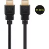 Goobay 60627 High Speed HDMI kabelis ar Ethernet, 4K/60Hz, melns | HDMI | 15 m