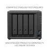 Synology DiskStation DS925+ NAS/serveris Ryzen Embedded V1500B 4 GB DDR4 0 TB Melns