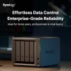 Synology DiskStation DS925+ NAS/serveris Ryzen Embedded V1500B 4 GB DDR4 0 TB Melns
