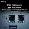 Synology DiskStation DS925+ NAS/serveris Ryzen Embedded V1500B 4 GB DDR4 0 TB Melns