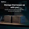 Synology DiskStation DS925+ NAS/serveris Ryzen Embedded V1500B 4 GB DDR4 0 TB Melns
