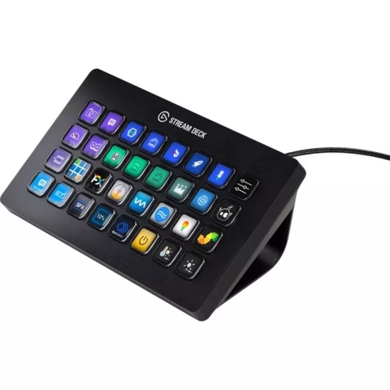 Stream Deck XL Elgato 10GAT9901 Melns 32 pogas